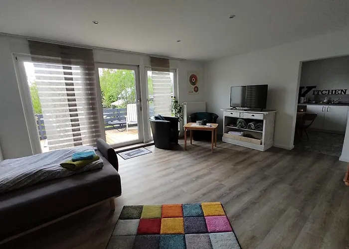 FeWo TIMON großzügig modern mit Terrasse ca 50 qm